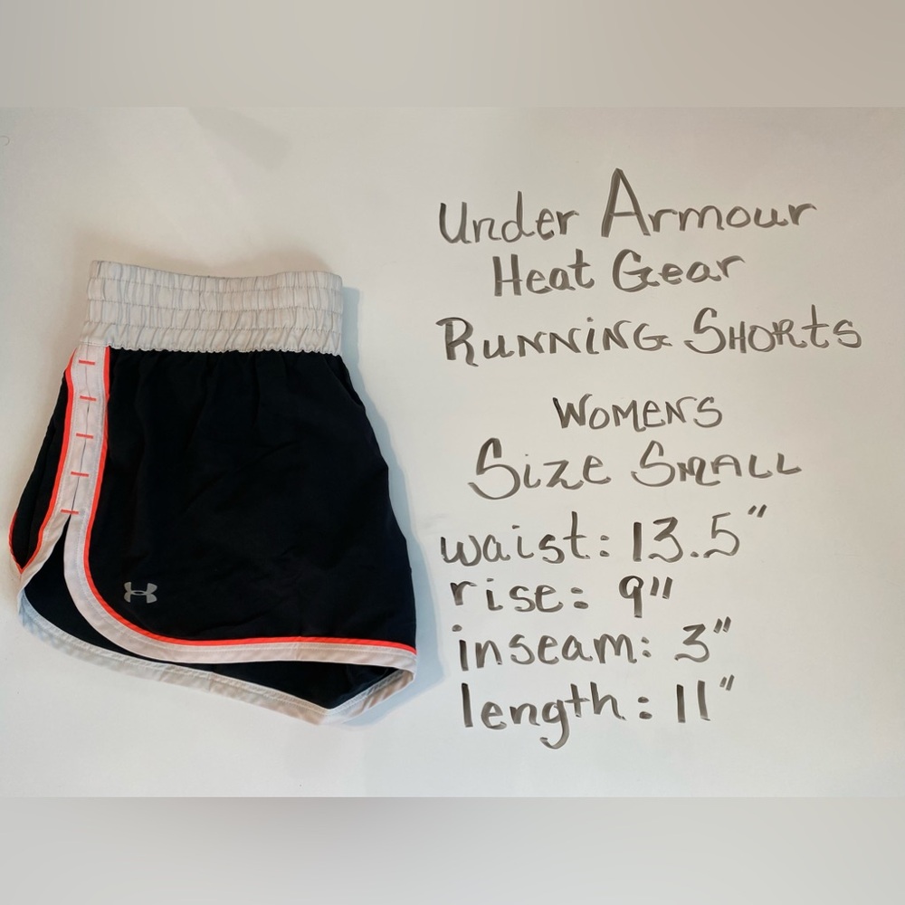 Women’s Under Armour Heat Gear Athletic Running Shorts - Picture 3 of 8